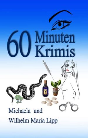 In diesem Buch sind 60 einzelne, in sich abgeschlossene Krimis gesammelt. Ausgehend von "Postkartenkrimis", die auf 850 Zeichen inclusive Leerzeichen begrenzt sind, entstanden diese 60 (bzw. mit dem Bonuskrimi 61) spannenden Texte. Um einen Krimi zu lesen braucht man etwa eine Minute, somit hat man hier 60 Minuten Spannung, Schauer, Überraschung. Es sind keine Detektiv-Geschichten, es dreht sich alles jeweils um Motive und Methoden, die man sich als kreativer Mensch vorstellen kann. Somit werden die Leser und Leserinnen unterschiedlichste Bereiche krimineller Energie kennen lernen. Für Spannung und Schauer sorgen diese 60 Krimis, sodass für jeden Geschmack etwas dabei sein wird. Ein unterhaltsames Buch, das für Kurzweil zwischendurch sorgt.