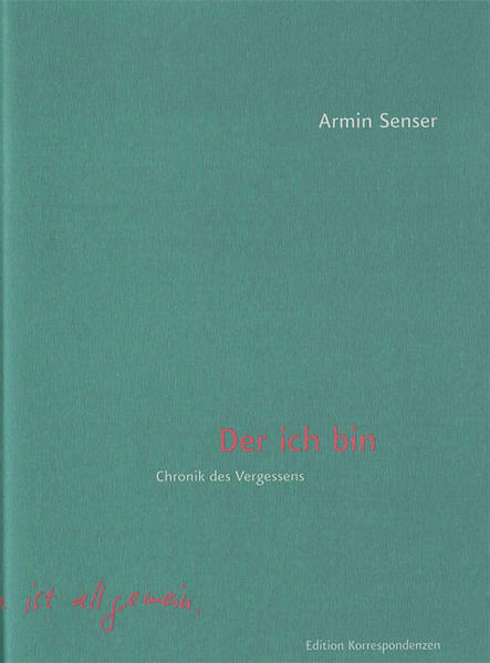 Das Ereignis, um das Armins Sensers neues Buch kreist, liegt dreißig Jahre zurück: der Selbstmordversuch des Bruders. Nach Jahren des Vergessens brechen 2017 plötzlich Erinnerungen an jenen Tag auf, und der Autor versucht zu rekonstruieren, wie das damals genau war. Was außer sein Zittern beim Halten der rauen Hand des weinenden Bruders im Spital ist ihm sonst noch in Erinnerung? Wie fühlte sich das damals an? Und wieso hat er den Kontakt zum Bruder ­verloren? Kontrastiert wird diese Erinnerungsarbeit von aktuellen Medienberichten über Terroranschläge, Selbstmordattentate und Naturkatastrophen - jener Bilderflut, die letztlich nicht Anteilnahme, sondern Distanz schafft zum Horror, von dem sie berichtet. »Auf der Flucht ermordete Menschen, die keine Namen haben. Kinder, die bloß als Zahl erscheinen. Als Kadaver. Als Satz. Als Überschrift. Schlagzeile.« Armin Sensers Der ich bin bewegt sich gekonnt zwischen persönlich erlebten und medial vermittelten Katastrophen, dem erinnerten Schrecken, dem man nicht entkommt, und dem alltäglichen, pervertierten Schock, der oberflächlich bleibt, und verhandelt so die Frage nach dem Sinn von Schrecken, Leiden und Vergessen neu.