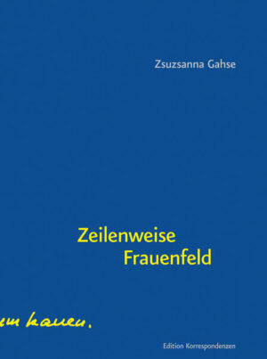 Zsuzsanna Gahse ist eine Meisterin des entspannten, genauen Hinschauens auf Menschen und die Welt. Ihre Bücher setzen sich zusammen aus einer Vielzahl von fein beobachteten Einzelheiten, die gekonnt ineinandergreifen und ein konzises Panorama unserer Gegenwart erstellen. Im Zentrum des neuen Buchs stehen die Frauen, die Frauen von Frauenfeld, einer Stadt im Nordosten der Schweiz. Dort wohnen seit Kurzem Manu, Sam, Lucian und auch die Erzählerin. Die vier beobachten in der neuen Gegend gerne die Passantinnen, was sie in kurze Szenen und Porträts fassen. Auch interessieren sie sich für Frauenfiguren aus vergangenen Zeiten und geraten wiederholt in Demonstrationen von Frauengruppen. Dann stolpert eine Frau, eine andere stürzt kurz darauf, bleibt liegen und wird vom Krankenwagen ins über der Stadt liegende Spital gebracht. Solche Stürze häufen sich und ein Frauenfeld-Krimi nimmt zusehends Konturen an. Mit großer Leichtigkeit verknüpft Zsuzsanna Gahse in »Zeilenweise Frauenfeld« ihre gewitzte Feldstudie zu den Frauen mit dem Genre des Kriminalfilms.