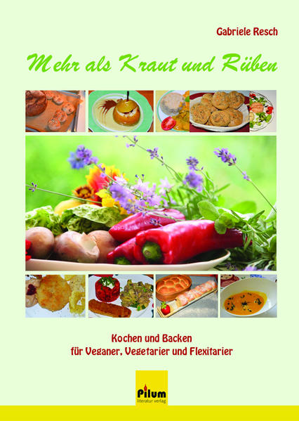 Die Autorin möchte als Hobbyköchin mit ihren Rezepten zeigen, dass der Umstieg auf ausschließlich pflanzliche Kost leichter ist, als viele glauben. Mit veganen Germ-, Strudel-, Palatschinken-, Mürb- und Rührteigen kreiert sie pikante Hauptspeisen und süße Verführungen, die nach Belieben variiert werden können. Für alle Veganer_innen, Vegetarier_innen und auch für jene, die pflanzliche Zutaten vermehrt in ihre Ernährung einfließen lassen wollen, für sogenannte Flexitarier_innen, ist dieses Buch eine unverzichtbare Quelle für Information und alltagstaugliche Rezepte.