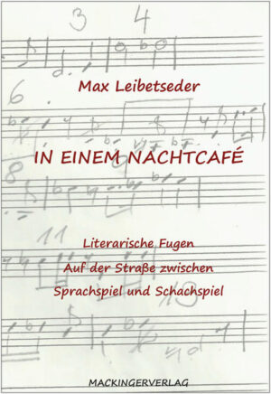 (Band 2 von 3). Jeder Band ist alleine für sich lesbar. Der Band spielt in einem Nacht Café. Orest und Ödipus - zutiefst schuldig geworden - und der Clown - nach diesem Verlust - sie alle irren durch die Sprachspiele und suchen Halt in den Worten. Doch alle Gespräche sind Parallelgespräche