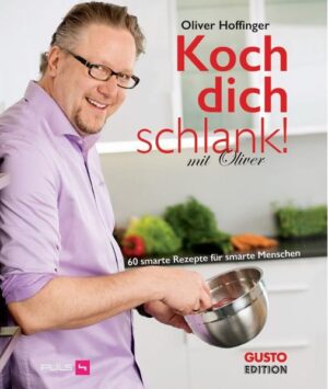 TV-Koch Oliver Hoffinger trickst die Dickmacher beim Essen mit neuen Gewürzen, Zutaten und Gar-Methoden aus und verrät, wie er mit smarten Kochideen, die gut schmecken, nachhaltig abgenommen hat. Smarter zubereitet haben Schnitzel und Cheesecake den angenehmen Nebeneffekt: Sie lassen sich in jede Diät integrieren und schmecken!