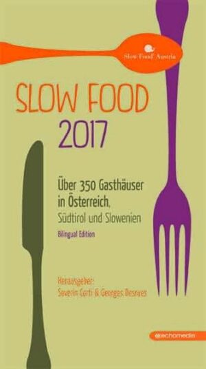 Quer durch ganz Österreich, aber auch in Südtirol und Slowenien waren die Slow-Food-Mitglieder wieder unterwegs, um Gasthäuser aufzuspüren, die sich einer gewachsenen, regionalen Identität verschrieben haben und ihre Zutaten von Lebensmittelhandwerkern und Bauern aus der nahen Umgebung beziehen. Mehr als ein Lokalführer versteht sich das Buch als Reiseführer, der dem Benutzer die landwirtschaftlichen Gegebenheiten, aber auch die Kultur, die Geschichte und die Identität einer Region anhand ihrer Küchentradition nahebringt und somit in einer Welt, die immer einheitlicher wird, die Schönheit und den Reichtum der regionalen Vielfalt von Geschmack und Kultur zelebriert. Heuer erstmalig zweisprachig, auch mit englischen Texten.