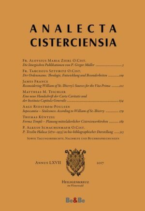 Analecta Cisterciensia 67 (2017) | Bundesamt für magische Wesen
