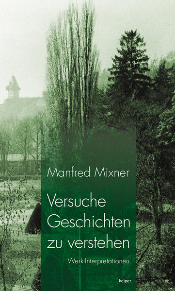 Im Buch „Verstrickt in Geschichten“ (2012) sind Texte von Manfred Mixner versammelt, die die Entfaltung seines literarischen Bewusstseins dokumentieren - es war seine erste Veröffentlichung in der edition keiper. Der Band „Geschichten von Anderen“ (2016) enthält seine feuilletonistischen Arbeiten, mit denen er einzelne Autorenpersönlichkeiten und ihre Art zu schreiben charakterisiert hatte. In diesem dritten Theorie-Band mit dem Titel „Versuche Geschichten zu verstehen“ sind nun die meisten seiner sehr eigenwilligen literaturwissenschaftlichen Werk-Interpretationen (Romane, Dramen, Lyrik und Hörspiele) vereint.