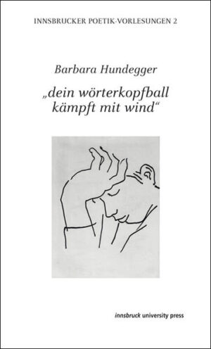 Die Innsbrucker Poetik-Vorlesungen von Barbara Hundegger zeigen eine Lyrikerin, die - wie nur wenige ihrer Generation - Poetik und Politik gemeinsam denkt und sich der ästhetischen Umsetzung dieser Gemeinsamkeit verschrieben hat. Sie zeigen aber auch eine Lyrikerin, die zutiefst davon überzeugt ist, dass Lyrik es trotz ihrer Randexistenz am literarischen Markt wie keine andere Gattung vermag, die Leser und Leserinnen und Lyrikern sucht, spiegelt und findet. - Barbara Hundegger gibt aber auch sehr persönliche Einsichten, was die Auswahl der Thematiken, der poetischen und ästhetischen Verfahrensweisen betrifft. Grundlegendes und Persönliches gehen so Hand in Hand. Letztlich erwachsen die Themen aus einem Leben, das sich der Wahrnehmung durch das Wort verschrieben hat. Sprachspiel, Sprachkritik und Sprachwitz kommen in den Poetik-Vorlesungen nicht zu kurz. Dabei erahnt die Leserin, der Leser, wie schwierig es für die Verfasserin wohl sein mag, über das eigene Schreiben Auskunft zu geben. Deutlich wird aber auch, wie unterhaltsam die Lektüre von poetologischen Selbstaussagen sein kann, ohne dass dabei auf eine profunde ­Reflexion seitens der Autorin und der Lesenden verzichtet wird.