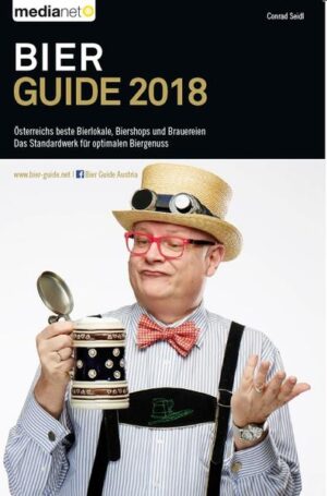 Bier Guide 2018 Bier Guide 2018 Mit skeptischem Blick schaut Conrad Seidl auf dem Cover seines neuen Bierguides in seinen Bierkrug: Was ist drin im Krug, was ist drin im Bier, was ist drin in der Bierszene? Der Bierpapst beantwortet alle diese Fragen - unter anderem in einem langen Kapitel über das Biobier. Und er stellt die neue Vielfalt der Bierszene vor: Neue Biere, neue Brauereien - und natürlich neue Bierlokale neben den bestehenden Traditionsbetrieben, die die österreichische Bierkultur ausmachen. Und hinter dem skeptischen Blick erkennt man auch ein Schmunzeln: Bierpapst Conrad Seidl dokumentiert ja im Bierguide 2018 bereits zum 19. Mal die wichtigsten Trends, die neuesten Bierspezialitäten und die schönsten Bierbars Österreichs. Rund 1200 Bierlokale haben es heuer auf 434 Seiten in den Bierguide geschafft. Darunter sehr traditionelle Wirtshäuser, die sich um Bierpflege verdient machen, aber ebenso die neuesten Craftbier-Bars, in denen rare Bierspezialitäten von Kleinstbrauereien angeboten werden oder aber die Brauereien, bei denen es tatsächlich etwas zu sehen oder zu erleben gibt. Die aktuelle Ausgabe von Conrad Seidls Bierguide zeigt auch, dass die heimischen Braumeister Jahr für Jahr Biere brauen, die das bisherige Angebot noch übertreffen.