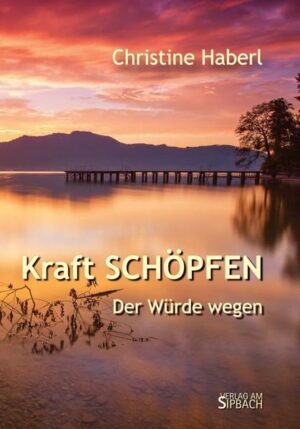 „Es ist an der Zeit, dir zu danken für das Geschenk deiner Worte aus den Tiefen deiner Seele. Unendlich vielfältig sind deine Gedanken, voll Erstaunen eröffnet sich eine bewegende Schöpferkraft. ‚Der Würde wegen‘ teilst du dich mit und berührst deine Leser. Aus einem tiefen Bedürfnis - suchend Tag für Tag - hast du begonnen innezuhalten und wahrzunehmen, was ist. Und leise - aus den Augenblicken der Stille geboren - formte sich ein neues Sein. Die Masken der jeweiligen Rollen fielen ab und du zeigtest dich in deiner Einmaligkeit. Aufkeimende Lebensfreude ließ keine Marionettenfäden mehr zu. Versöhnt mit den Lebensschatten erwuchs ein großes Staunen und dieses wurde dein lichtvoller Begleiter.“ Aus dem Vorwort von Marianne Köttl für Christine Haberl