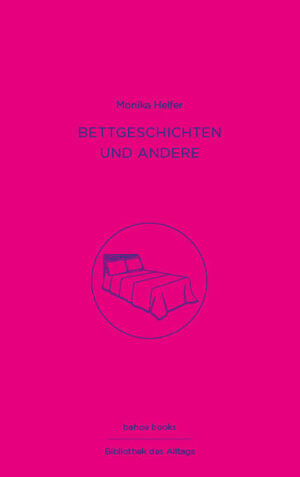 Der Mensch verbringt viel Zeit im Bett, schlafend, lesend, ruhend. In Monika Helfers Bettgeschichten geht es um mehr und anderes als um ein bloßes Zimmermöbel. In den neuen Erzählungen der Vorarlberger Schriftstellerin ist bestrickend eingekapselt, was den zweiten Blick auf den Alltag lohnt. Dahinter stecken, wie immer, andere Geschichten, die zeigen, was Menschen erleben und überleben können. Das ungeübte Auge sieht im Alltag: Monotonie, Wach- und Bettzeiten, das Immergleiche des Tages. Monika Helfer lässt uns genauer hinsehen. Band 1 der Reihe «Bibliothek des Alltags», die von Wolfgang Paterno herausgegeben wird.