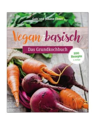 Viele Menschen entscheiden sich für eine vegane Ernährung, ohne dabei auf die Säure-Basen-Balance zu achten. Das wäre aber wichtig, denn wir leiden tendenziell alle an einem Säureüberschuss und sollten mehr „Basenlieferanten“ zu uns nehmen. In diesem Kochbuch werden bei jedem Rezept reichlich hochwertige Öle, Kräuter, Gewürze und Fermentationsprodukte verwendet, die eine Extraportion Basen-Power liefern. Zu den Grundzutaten zählen Hülsenfrüchte, Wurzel- und Kohlgemüse, Sojaprodukte und glutenfreie Getreidesorten. Über die einzelnen Lebensmittel der vegan-basischen Küche kann man sich in den einleitenden Kapiteln umfassend Das Herzstück des Buches bilden mehr als 100 einfache und erprobte Rezepte für Vorspeisen, Salate, Dips, Suppen, warme Gerichte und Süßes.