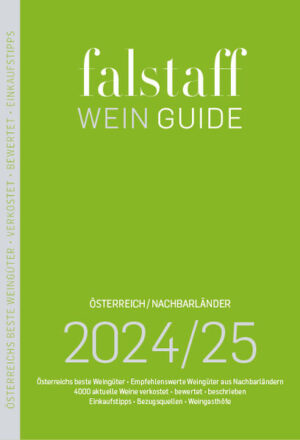 Der Falstaff Weinguide ist der anerkannte Guide zu den besten Winzern & Weinen Österreichs und Nachbarländern. Auf rund 850 Seiten finden sich rund 4.000 aktuelle Weine von 500 Weingütern - verkostet und bewertet