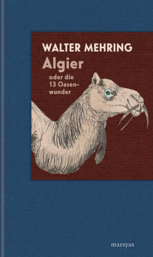 »Wenn die neue Zeit einen neuen Dichter hervorgebracht hat: hier ist er« Kurt Tucholsky, 1920 Walter Mehring, einer der ganz großen und fast vergessenen Autoren des 20. Jahrhunderts, veröffentlichte diese burleske Satire auf den Tourismus 1925. Algier oder die 13 Oasenwunder gilt vielen als Mehrings bestes Prosabuch. Diese ebenso wortgewaltigen wie amüsanten Geschichten, Münchhausiaden und kulturgeschichtlichen Exkurse haben an Aktualität wie sprachlicher Brillianz nichts eingebüßt. Die Zerstörung der Kultur eines Landes und die Kolonialherrenmentalität der »kultivierten« Europäer gegenüber den »Eingeborenen« sind so bissig, realistisch und witzig noch selten dargestellt worden. So werden »Herren« beschrieben, die mit Spazierstöcken in den »Faulenzenden« herumstochern, »Damen«, die Arme und Sieche wie Tiere im Zoo begaffen, Forscher, die jeden Koranlesenden für Studierzwecke benutzen, und Pauschalreisende, die nach Algier kommen, um den »Wildbestand« der arabischen Frauen zu testen. Die Reisenden verschlingen ganze Landstriche, und für Geld ist allemal alles zu haben. Kurt Pinthus schrieb 1927 über Algier: »Würde ich sagen, dies Buch sei gut, so wäre das zu wenig