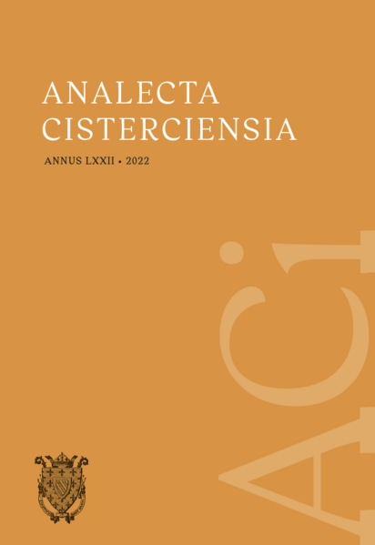 Die „Analecta Cisterciensia“ sind die renommierteste wissenschaftliche Fachzeitschrift im Zisterzienserorden. Marcus Handke: Der einsame Bernhard-Projektionsfläche eines Ideals innerhalb der Vita Prima Sancti Bernardi Wolfgang Buchmüller: Isaac of Stella-Étoile: Decoding the Inner Man-De Spiritu et Anima: Are there any Links to Isaac’s Works? Sr. M. Sandra Gelbe OCist: Zwischen Leiderfahrung und christlicher Hoffnung-Ein Festgottesdienst und ein Festmahl mit König Adolf von Nassau in Helfta, beschrieben im Liber specialis gratiae Marion Feise: Saints without Numbers-The Dictionary of Cistercian Saints Oliver Auge, Robert Harlaß, Katja Hillebrand und Andreas Kieseler: Die Zisterzienserklöster in Pommern-Ein interdisziplinärer Einblick Elizabeth Freeman: English Cistercian Nuns and Administrative Documents-The Cartulary of Nun Cotham Priory (Thirteenth and Fourteenth Centuries) Georg Schrott: Fachwissenschaft vs. „Citizen Science“?-Zum Miteinander von Fachleuten und Laien als Meta-Methodik der Klostergeschichte Recensiones