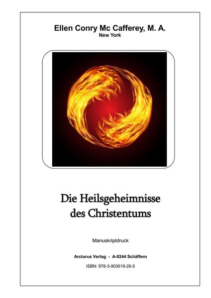 Die amerikanische Goldkreuzer-Meisterin Ellen Conroy McCaffery war eine anerkannte Spezialistin für den Vergleich antiker Mysterien mit den Grundlagenschriften des Christentums. Es war ihr ein Anliegen bei den Evangelien Texten die verborgenen Hinweise auf die praktische Verwirklichung des Christentums zu finden. Ihre besondere Vorliebe galt dem Johannes Evangelium, welches sie in unübertrefflicher Gründlichkeit analysierte und jene Heilsgeheimnisse entdeckte, die oft zwischen den Zeilen verborgen enthalten sind. Dabei hat sie manche Übertragungsfehler entdeckt, die sich im Laufe der vielen Jahrhunderte in diesen ursprünglichen Text eingeschlichen haben und sie zitiert dabei eine Reihe von Autoritäten, die ihr dabei Recht gaben.