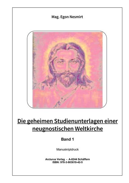 Die Skepsis des Mitteleuropäers gegenüber den bisherigen Großkirchen hat ein Ausmaß erreicht, welches in der bisherigen Geschichte noch nicht bekannt war. Immer mehr Menschen fragen nach Alternativen und nicht wenige ziehen neugnostische Bewegungen ernsthaft in Betracht. Doch erhebt sich bei diesen meist die Frage, ob der dort tätige Klerus auch über eine profunde Grundausbildung und metaphysische Detailkenntnis verfügt. Eine dieser Kirchengemeinschaften, die auf allen fünf Kontinenten tätig ist, hat vor einiger Zeit ein umfangreiches Studienprogramm aufgelegt und seinen angehenden Klerikern zur Verpflichtung auferweckt. Aus der Hinterlassenschaft eines solchen Klerikers sind dem Großmeister der Goldkreuzer, Mag. Egon Nesmirt, diese bisher geheim gehaltenen Studienunterlagen zugegangen und sie wurden von ihm aktualisiert und erweitert. Sie ermöglichen den gesicherten Einstieg in eine Welt des erweiterten und vertieften Christentums mit einer neuen Perspektive für eine sinnvolle Lebensgestaltung.