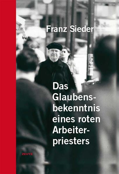 Dieses Buch versammelt ausgewählte Predigten und Referate Franz Sieders, katholischer Arbeiterpriester, die sein lebenslanges Engagement für Benachteiligte widerspiegeln und zeigen, welche Qualität das Christentum auch heute noch haben kann. Franz Sieder ist ein Kämpfer für eine gerechte und friedliche Welt, er verkündet die Botschaft des Evangeliums lebensnah und sozial­kritisch.