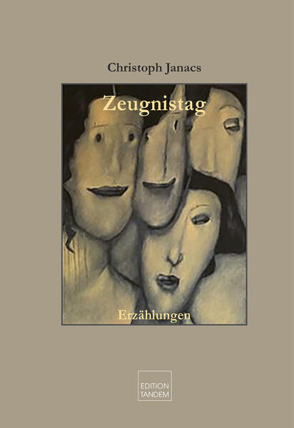 Mit „Zeugnistag“ legt Christoph Janacs einen weiteren umfangreichen Erzählband vor, der sich allerdings von seinen früheren unterscheidet: Diesmal haben aktuelle Ereignisse wie die Pandemie, der Krieg in der Ukraine und die Bedrohung der Umwelt ebenso ihren Niederschlag gefunden wie persönlich Erlebtes, Erinnertes oder ihm Erzähltes. Dabei öffnet er den Blick in gesellschaftliche und psychologische Abgründe, die erschaudern lassen, weil man sich ertappt und an die eigenen Schatten erinnert fühlt. Daran gemahnt auch das Umschlagbild von Reiner Maria Auer. Ob es zwei Schwestern sind, die von einander nicht lassen können, Menschen auf der Flucht aus einer Todeszone, Priester, die mit einer Zeitmaschine ins Heilige Land zur Zeit Jesu reisen und dabei unfreiwillig in die Geschichte eingreifen, oder ein Schüler, der am Zeugnistag ein Bekenntnis ablegt - immer geht es in diesen Geschichten um Leben und Tod und die Frage, wie unter den gegebenen Umständen ein Weitermachen und Weiterleben möglich sein kann.