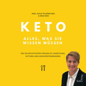 Bereits hunderte Menschen hat Julia Tulipan bei der Ernährungsumstellung begleitet. Nun gibt sie Antwort auf die wichtigsten Fragen zur ketogenen Ernährung. Wie viel Zucker braucht unser Gehirn? Wie verhilft Ihnen Keto zum Idealgewicht? Warum stärkt Keto die Immunabwehr? In diesem Buch werden Sie umfassend und praxisnah aufgeklärt.