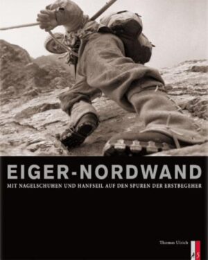 Die Nachricht vom 24. Juli 1938 war eine Sensation: Die vier Bergsteiger Anderl Heckmair, Wiggerl Vörg, Heinrich Harrer und Fritz Kasparek hatten als erste Menschen die Eiger-Nordwand erfolgreich durchstiegen, unter anderem auch deshalb, weil ihre Steigeisen Frontzacken aufwiesen: 'Damals aber sind all unsere Vorgänger an der noch unentwickelten und unsachgemässen Ausrüstung zugrunde gegangen', wie Heckmair erläutert. Die beiden Profi-Bergsteiger Stephan Siegrist und Michal Pitelka aus Interlaken wollen nachvollziehen, was sich damals bei der Erstbegehung in der Nordwand abgespielt hat. Ein Jahr lang bereiten sie sich vor und gehen auf die Suche nach dem alten Material, befragen die noch lebenden Erstbegeher Anderl Heckmair und Heinrich Harrer, lassen sich nach historischen Mustern Hanfseile zwirnen, Schuhe anfertigen und Steigeisen schmieden. Der Fotograf und Kameramann Thomas Ulrich begleitet sie dabei mit der Kamera - und schliesslich auch auf ihrem faszinierenden Abenteuer, der Begehung der Eiger-Nordwand auf der Route und mit der Ausrüstung der Erstbegeher: eine packende Zeitreise, die auf dem Gipfel des Eigers endet. Die historische Kleidung und die alte Ausrüstung in Verbindung mit den technischen Mitteln und den neuen Perspektiven derheutigen Fotografie lassen eine besondere Hommage an die Pioniere von 1938 entstehen. Dem Betrachter ermöglichen die Bilder, die spannende Erstbegehung durch Heckmair, Vörg, Kasparek und Harrer unmittelbar nachzuerleben.