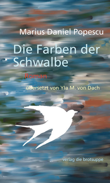 Marius Daniel Popescu schlägt in diesem Buch einen Bogen zwischen der Kindheit in Rumänien und der Gegenwart in der Schweiz, wo sein Erzähler als Plakat­kleber und Journalist arbeitet. In Rumänien steht das Begräbnis der Mutter im Mittelpunkt, das Erinnerungen an das »Land der Einheitspartei« auslöst. In Lausanne nimmt die innige, spielerische (auch sprachspielerische) Beziehung des Erzählers zu seiner Tochter den grössten Raum ein. Zwischen den beiden Welten entsteht ein berührendes Spannungsfeld, das von der sprachlichen Verve des Autors zusammengehalten wird, der das Leben, wo es auch stattfinden mag, durch eine Art Zeitlupe betrachtet, unter der die kleinen Gesten, Bewegungen und zum Teil scheinbar völlig banal erscheinenden Puzzlestücke des Alltags vergrössert und stark verlangsamt erscheinen, was eine merkwürdig hypnotische Wirkung auf die Leserin und den Leser ausübt. Yla M. von Dach hat übersetzt. Marius Daniel Popescu hat für dieses Buch 2012 den Schweizer Literaturpreis erhalten (Originaltitel: Les Couleurs de l‘hirondelle, Éditions Corti). Die deutsche Übersetzung wurde 2017 auf die Hotlist der unabhängigen Verlage Deutschlands, Österreichs und der Schweiz gewählt.