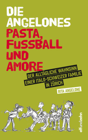 Nach der Geburt ihrer beiden Söhne begann Rita Angelone, diverse Mütterblogs, Elternforen und Familienmagazine zu lesen. Die auf Hochglanz polierten Supermütter und die romantische Verklärung des Familienlebens, die sie dort fand, nervten sie so, dass sie beschloss, mit eigenem Blog und Kolumnen einen Gegenakzent zu setzen und ehrlich über den alltäglichen Wahnsinn des Familienlebens zu berichten. Die Tochter eines Italieners und einer Spanierin, die im Glarnerland aufgewachsen ist, ist sowohl von der südländischen Mentalität als auch von der Schweizer Lebensart geprägt. Diese lebhafte Mischung zeichnet auch ihr Familienleben aus. Seit über einem Jahrzehnt helfen ihre Beiträge anderen Eltern, sich mit ihren Erfahrungen, Fragen und Sorgen nicht alleine zu fühlen. Das Buch wird ergänzt durch humorvolle Illustrationen und QR-Codes zu spannenden Inhalten auf dieangelones.ch.