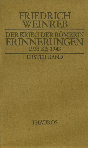 Lebenserinnerungen Friedrich Weinrebs 1935-1943. Wien und das christliche Europa einerseits, das chassidische "Keller-Lehrhaus" des Grossvaters andererseits sind die Spannungspole, bevor es zur Konfrontation mit dem Bösen kommt: Krieg, Nazis, Deportation.