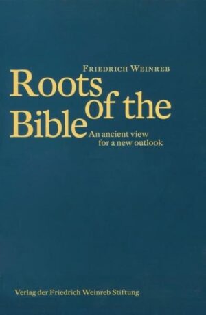The great Kabbalist Friedrich Weinreb (1910-1988) offers the key to experiencing the Bible as our hidden life-manifesting itself in our daily life. The book deals with issues of life, of the world, of the Bible, in a way unknown up to the present. It shows that the Bible is a creation even more impressive than the creation of the universe and life. It is a creation in the Word, the Word of God. The wonder of this Word has unsuspected depths, shedding light on the structure of life and the universe. The presentation of the system will undoubtedly bring up one surprise after the other in the reader. It will touch him or her more deeply than the discovery of the structure of the universe and the laws of nature.