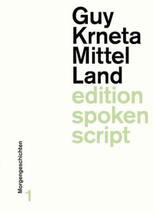 Der erste Band der „edition spoken script“ versammelt rund 80 Morgengeschichten, die Guy Krneta seit 2006 regelmässig für das Schweizer Radio DRS 1 schreibt. Die Geschichten geraten dank Krnetas erzählerischer Virtuosität zu einer leichtfüssigen Reflexion über das Schweizer Alltagsleben. Alle Texte sind sowohl in Mundart wie in hochdeutscher Übersetzung (Uwe Dethier) abgedruckt.