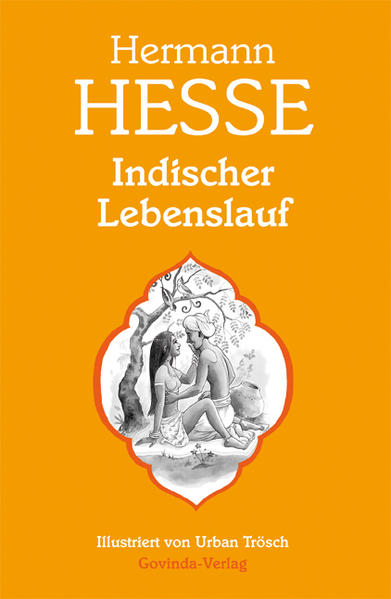 Es lief die Ahnung davon, daß in der Tat vielleicht die ganze Welt nur Spiel und Oberfläche, nur Windhauch und Wellengekräusel über unbekannten Tiefen sein könnte …' Hermann Hesse, der große Vermittler zwischen dem Abendland und der Weisheit des Ostens, hat wie kein anderer Europäer dazu beigetragen, in den westlichen Industrienationen das Interesse für asiatisches Denken und fernöstliche Lebensformen zu wecken. In der Tradition seiner berühmten Dichtung 'Siddhartha' verfaßte Hesse im Jahre 1937 den 'Indischen Lebenslauf' - ein literarisches Kleinod, das hiermit erstmals seit 1946 wieder als Einzelausgabe veröffentlicht wird. Vervollständigt wird der vorliegende Band durch einige ausgewählte Gedichte Hermann Hesses, eine Anrufung aus den Upanishaden sowie siebzehn exklusiv für diese Sonderausgabe angefertigte ganzseitige Illustrationen des Schweizer Künstlers Urban Trösch. Mit dieser Publikation erfüllt sich der Inhaber des Govinda-Verlages einen lange gehegten Jugendtraum: Er wird Verleger Hermann Hesses, seines Lieblingsautors, der ihn seit Jahrzehnzen durch sein persönliches und künstlerisches Leben begleitet. Ein zauberhaftes Schmuckstück, das in keiner Hesse-Sammlung fehlen sollte. Inhaltsangabe: Der 'Indische Lebenslauf' erzählt die berührende Geschichte des Fürstensohns Dasa, der von seiner Stiefmutter vom Hofe vertrieben wird und das Leben eines einfachen Hirtenjungen führt, bis er sich vom Liebeszauber der schönen Pravati verzücken läßt und zunächst seßhaft, dann betrogen und enttäuscht und schließlich zum Totschläger wird. Gebannt von der Erhabenheit eines heiligen Yogin sucht er Zuflucht in dessen einsamer Waldhütte, vermag dort jedoch nicht zu bleiben und macht sich auf, sich seine verlorene Gattin und seinen rechtmäßigen Fürstenthron zurückzuholen und sich dem Leben der Welt mit all seinen brennenden Wonnen und Schmerzen zu stellen … 'Ich glaube, daß ich für die Sinnhaftigkeit oder Sinnlosigkeit des Lebens nicht verantwortlich bin, daß ich aber dafür verantwortlich bin, was ich selber mit meinem eigenen, einmaligen Leben anfange.' (Hermann Hesse)