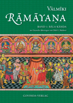 Das altindische Epos Ramayana, wörtlich 'die Reise Ramas', wurde von dem berühmten Weisen Valmiki verfasst und erzählt die Lebensgeschichte des mythischen Königssohnes Rama. Der jetzt erschienene erste Band (Bala-kanda, das 'Buch der Kindheit'), beschreibt Ramas Erscheinen, seine Jugendzeit und schließlich seine Heirat mit der schönen Prinzessin Sita. Das Ramayana ist eines der bedeutendsten und ältesten Epen der Weltliteratur. Es erzählt die berührende Geschichte des Gottes Visnu in Menschengestalt als Königssohn Rama und greift zugleich die großen Themen des Daseins auf: der Kampf zwischen Wahrheit und Lüge, Recht und Unrecht, Gier und Güte, zwischen den höheren und den niederen Welten, zwischen Menschen, Dämonen und Göttern. Vor allem aber illustriert es das größte aller Themen - die Liebe. Rama und seine Gemahlin Sita durchleben vielfältige Facetten der Liebe, wie Sehnsucht, Innigkeit, Bedrohung, Trennungsschmerz, Abenteuer, Freude und Erfüllung Die siebenbändige Ausgabe des Ramayanas im Govinda-Verlag ist die erste ungekürzte Übersetzung dieses zeitlosen Klassikers in deutscher Sprache - mit umfangreichen Erläuterungen, Illustrationen und farbigen Bildtafeln. Eine faszinierende Reise in ein mythisches Zeitalter.