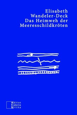 Elisabeth Wandeler-Deck, 1939 geboren und in Zürich lebend, lässt in ihrem Schreiben eine große Affinität zur Musik erkennen. Ihre Texte bewegen sich nicht selten vom Klanglichen gesteuert voran, den avancierteren Konzepten des Free-Jazz ähnlich. Getragen vom präzisen Treiben der Sprache sucht die ausgebildete Architektin, Soziologin und Psychologin mit ihrem Schreibansatz immer wieder frische thematische Felder auf. Dabei sind ihr Topographien der sprachlichen Erkundung wert, die unterschiedlicher nicht sein könnten. In Da liegt noch ihr Schal (edition taberna kritika, 2009) beschäftigt sich Wandeler-Deck mit einer Transitroute zwischen Baar und Sihlbrugg in der Zentralschweiz, wo sich - in maximalem Kontrast zur Umgebung - ein an US-amerikanische Urbanität gemahnender "Strip" mit Raststätten, Motels usf. entwickelt hat. Das Heimweh der Meeresschildkröten - Heterotopien der Nacht bewegt vom Inn zur Donau zum Schwarzen Meer die Operndiva als Figur und Stimme. Ein vielstimmiger, von der Geschichte des Donauraums wie von dessen Topografie ebenso geprägter wie vom Wesen der Oper durchdrungener Text entstand. Ausserdem in dieser Edition erschienen: Ein Fonduekoch geworden sein (2013).