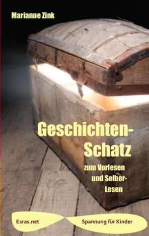 Marianne Zink (1926-2018) war Autorin zahlreicher Kinderbücher. In diesem »Geschichten-Schatz« sind 37 Geschichten aus verschiedenen Bänden gesammelt. Miteinander tauchen wir ein in Überraschungen, Freude, Angst, Wut, Versöhnung - Situationen mit Freunden und der Familie, und mit Gott. Diese Geschichten bringen das, was Kinder in ganz alltäglichen oder auch besonderen Situationen erleben, in Zusammenhang mit biblischen Geschichten und gelebtem christlichen Glauben. Das Vorlesen kann Anstoß zu Gesprächen in der Familie oder im Kindergottesdienst geben. Ab ca. 7 Jahren.