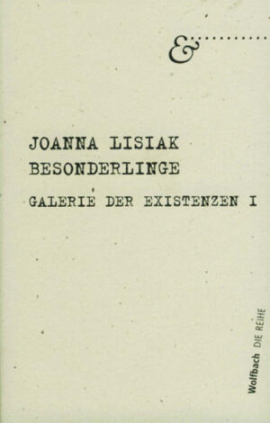 Joanna Lisiaks „Besonderlinge“ sind, wie der Titel schon andeutet, bemerkenswerte Figuren mit besonderen Eigenschaften: Sie wünschen sich Spielplätze für Erwachsene, sammeln Senfgläser oder führen Statistiken über Brillenträger. So schräg die einzelnen Charaktere in der Landschaft stehen, so liebenswürdig sind sie auch. Und spätestens auf den zweiten Blick erkennt man, dass diese raffiniert porträtierten „Besonderlinge“, die Joanna Lisiak in ihre „Galerie der Existenzen“ aufgenommen hat, gar nicht so fremd, gar nicht so anders sind.