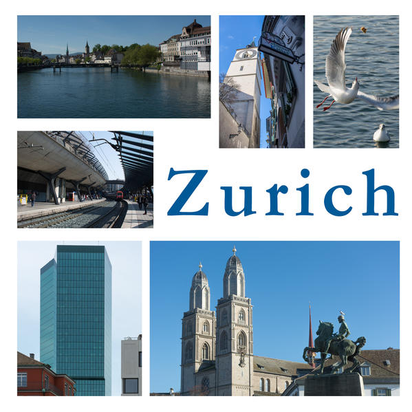 This book offers great images, many concise texts and an overview to the history of Zurich