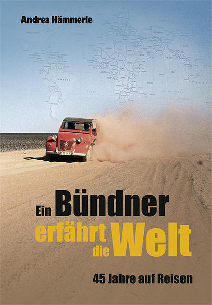 Andrea Hämmerle hat neben der Politik eine andere Leidenschaft: das Reisen. Seit 1966 war er immer wieder unterwegs. Mit Freunden, mit seiner Frau, mit der Familie oder auch allein besuchte er alle Kontinente. Er reiste per Autostopp, mit dem 68-er Kultauto Döschwo, auf einem Frachtschiff oder Luxusliner, mit der Eisenbahn und eben auch mit dem Düsenjet. In seinem reich bebilderten Buch berichtet Andrea Hämmerle von diesen Reisen. Packend erzählt er Geschichten von Pannen in der Sahara, vom Strandleben neben dem Beiruter Flughafen, vom einsamen Inkatrail nach Machu Picchu, von der Hitze in der Wüste und der Kälte im sibirischen Winter. Als politischer Mensch interessierte er sich stets für die geschichtlichen Hintergründe und die aktuellen Ereignisse vor Ort. Diese Aspekte kommen im Buch nicht zu kurz. Wichtige Schwerpunkte bilden Länder und Orte, die heute für Reisende weitgehend tabu sind: Syrien, Afghanistan, Algerien, der Sahel. 2. Auflage 2015