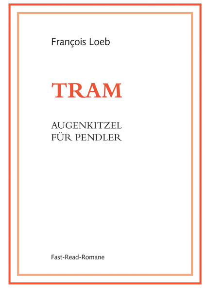 François Loeb, passionierter Schriftsteller, der im dritten Lebensabschnitt seine Kreativität und Fantasie vom Unternehmer und Politiker in der literarischen Welt einbringt, hat für dieses Werk mit zahlreichen Trampilotinnen und -piloten gesprochen, Fahrgäste beobachtet, all diese Erlebnisse als Ausgangspunkt seiner Kurzgeschichten verinnerlicht, diese gären lassen und mit seiner so bekannten Fantasie gewürzt. Ein kurzweiliges, lesenswertes Buch, gespickt mit Lebenserfahrung und Humor, das bei der Strassenbahnfahrt nicht nur als Pendler zu Gemüte zu führen ist, ganz im Gegenteil die Leser und Leserinnen und Leser packt, nicht mehr loslässt! Oder wie ein Leser zu seinen Werken bemerkt: «Eine unglaublich gelungene Alltagsversüssung, die Lust auf mehr weckt!» www.francois-loeb.com