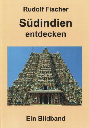 Ein farbiges Panorama Südindiens. Tempeltürme mit Hunderten von farbigen Figuren. Pfeffer, Karadamom und andere Gewürze. Das weite Kanalsystem in Kerala. Höhlentempel und Tempelstädte, Kirchen, Synagogen, Moscheen, Festungen. Die vielfältige Götterwelt. Die Ausstrahlung der indischen Kultur.