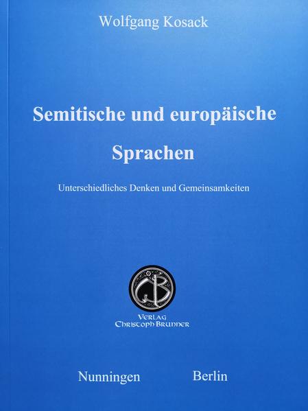 Bei der Betrachtung des Titels stellt sich sofort die Frage: Was sind „semitische“ und was „europäische“ Sprachen? Der Begriff ‚Semitisch’ wurde 1781 von L. von Schlözer geprägt, um eine bestimmte Sprachfamilie zu bezeichnen. Sie geht auf die Namen der 3 Söhne Noahs zurück: Noah zeugte 3 Söhne, Sem, Ham und Japhet. 5 Doch Borst schreibt dazu: Schon die Namen der drei Noachiden haben ihre Tücken. Schem heißt „Name, Ruhm“