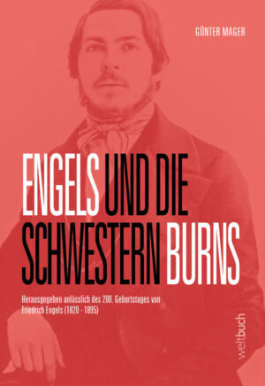 In den meisten Biographien über Friedrich Engels fanden seine Lebensgefährtinnen Marie und Lydia Burns gar keine oder nur Lebensdaten erfassende Erwähnung. Seine Biographen übergingen Engels tiefe Liebe und Leidenschaft für Marie, und nach deren frühem Tode ihre Schwester Lydia. Die beiden Frauen kamen aus Irland und galten schon ihrer Herkunft wegen für einen Fabrikanten als nicht gesellschaftsfähig. Doch nahm vor allem Lydia an den politischen und sozialen Kämpfen ihrer Zeit teil, was einem Engelsschen Freund veranlasste, ihm den „Rat“ zu geben, er solle Frau Burns in der Wanne baden, die er ihm aus Frankreich mitgebracht habe, damit er das Feuer der Leidenschaft, das in ihr brenne, löschen könne. Die Schwestern Burns waren liebende Frauen, gefangen in religiösen Traditionen, die sich - wie der Fabrikant Engels - über alle gesellschaftlichen Ressentiment hinwegsetzten.