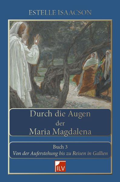 Estelle Isaacson bringt weitere Visionen des Lebens der Maria Magdalena-die sich über mehr als 3 Jahrzehnte spannen-in diesem dritten Band der Trilogie Durch die Augen der Maria Magdalena mit dem Untertitel Von der Auferstehung bis zu Reisen in Gallien. Wieder ist der Text bebildert durch die Zeichnungen von James Tissot. Teil Eins beginnt mit dem Morgen nach der Auferstehung und nimmt uns mit durch die 50 Tage, die uns zur Himmelfahrt führen, deren Zeuge wir werden und neue Einsichten erfahren über dieses geheimnisvolle Ereignis. Im Zweiten Teil folgen wir Magdalena, wie sie drei Jahre im Verborgenen lebt, lehrt und heilt im Stillen, bis sie gefangen genommen wird und mit ihren Geschwistern Lazarus und Martha-zusammen mit Celidonius, Maximin und den beiden Dienerinnen Sarah und Marcella-in einem Boot ohne Pinne auf dem Meer ausgesetzt werden. Der dritte Teil beginnt damit, wie die sieben in Gallien ankommen. Hier vertreibt Magdalena Barbaren, befreundet sich mit einem Häuptlings-Fürsten, und verbringt die Zeit in der Einsamkeit, wobei sie ihre große Aufgabe der Sühne erfüllt. Martha richtet eine Unterkunft für Frauen ein und stärkt die Gemeinde in Aix-en-Provence, während Lazarus der erste Bischof von Marseille wird. Schließlich zieht sich Magdalena in eine Höhle zurück, wo sie die letzten Jahre verbringt, gesegnet mit göttlichen Visionen besonders von der Jungfrau Maria, und besucht wird von einem Eremiten Marceaux und anderen. Ihr besonderer Tod wird in lebendigen Einzelheiten geschildert. Das Nachwort bringt uns zu der Zeit des Grals. Der Vierte Teil bietet uns acht Anhänge. „Magdalena ruft uns zur Auferstehung, Sie lädt uns alle ein, mit ihr „erste Zeugen“ zu werden. Die Auferstehung ist ein ewiges Ereignis