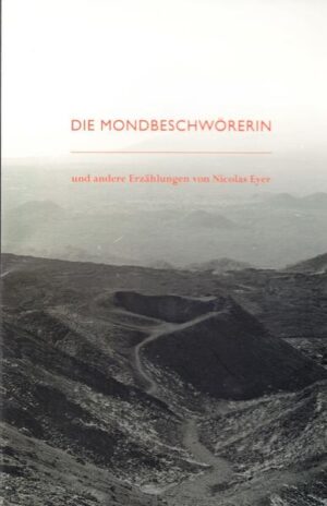 Fünf Erzählungen und 9 Photographien machen diesen Band mit zeitloser Belletristik aus: DIE MONDBESCHWÖRERIN / DIE SCHERBEN DES HIMMELS / BISOGNA MORIRE / ÜBER DEN JENSEITSPASS / DER GANG INS GEBIRGE. Nicolas Eyer, der Autor, ist in den Walliser Alpen aufgewachsen.