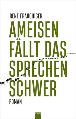 «Ameisen fällt das Sprechen schwer» ist eine Geschichte über einen ganz normalen Menschen, der sich durch sein ganz normales Leben schlägt, ohne zu wissen, wer er eigentlich ist. Peter Haller sucht das Büro, in dem er seit über zehn Jahren arbeitet. Am Tag zuvor hat er sein Gedächtnis verloren, und niemandem etwas davon erzählt. Was arbeitet er eigentlich? Er kennt die Namen der Mitarbeitenden nicht, weiss nicht, wen er hier kennt, wen nicht. Langsam geht er den Gang hinunter, wie er es in den letzten zehn Jahre unzählige Male getan hat. Wie lautet das Passwort zu seinem Computer? Hat er heute einen Termin? Nein, nein, die Tür von meinem Büro ist sicher angeschrieben, denkt sich Haller. Irgendwie wird das schon gutgehen. - Peter Haller versucht sich in seinem Leben zurechtzufinden. Er lernt seine Freunde erneut kennen, auch seine Freundin. Er beobachtet, hinterfragt und weiss am Ende mehr über seine Arbeit, als das Peter Haller vor dem Gedächtnisverlust darüber wusste. Doch Hallers Zustand verschlechtert sich. Zusehends verliert er den Kontakt mit der Realität.