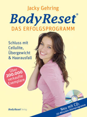 Der Longseller - komplett überarbeitet. Neuausgabe inkl. Atemprogramm auf CD und BodyReset-Erfahrungsbericht. Mit BodyReset können Sie viele 'Sünden' der Vergangenheit rückgängig machen. Zwar nicht auf Knopfdruck, aber doch viel einfacher als mit irgendwelchen Zaubermitteln und Wunderdiäten. BodyReset ist eine seit 30 Jahren erprobte Methode, mit der Cellulite und Übergewicht abgebaut und Haarverlust gestoppt werden können. - Mit zusätzlicher Säure-Basen-Tabelle von A-Z und 14-Tage-Menüplan - NEU im Buch: Atemprogramm CD und BodyReset - Erfahrungsbericht Mit über 150‘000 verkauften Exemplaren schaffte BodyReset - Das Erfolgsprogramm mehrmals den Sprung in die Schweizer Bestsellerliste.