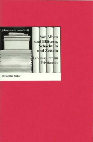 Vieles sammelt sich im Verlaufe eines Lebens an - an Erfahrungen und Erinnerungen, Eindrücken und Einsichten