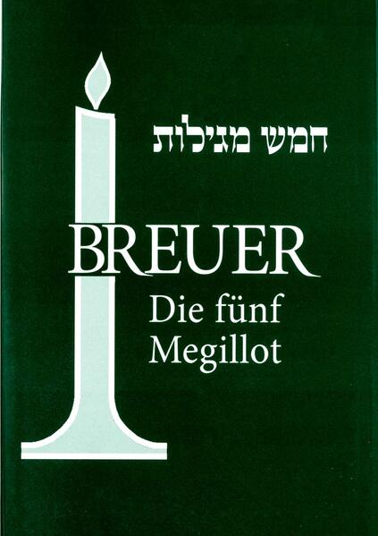 Die fünf Megillot oder Chamesch Megillot kennen wir auch auf deutsch als ‚fünf Rollen‘. Das Judentum bezeichnet die sogenannten Festrollen im dritten Teil des Schriften: das Buch Ruth, das Lieder der Lieder, Kohelet (die Versammler), die Klagelieder (Echa)und die Esther Rolle. Sie sind den wichtigsten fünf jüdischen Festen Pessach (Überschreitungsfest), Schawuot (Wochenfest), Sukkot (Laubhüttenfest), Tischa beAw (9. Aw) und Purim (Losfest) zugeordnet. Die Zusammenstellung der fünf Megillot ist seit dem 6. Jh. belegt. Sie sind unter anderem dadurch ausgezeichnet, dass es zu ihnen auch Auslegungen im rabbinischen Judentum gibt. So enthält der Midrasch Raba Midraschim zu den fünf Büchern der Tora und zu den fünf Megillot. Raphael Breuer (geboren am 11. Februar 1881 in Pápa, Österreich-Ungarn