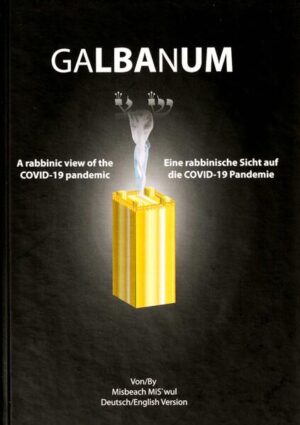 Galbanum-eine rabbinische Sicht auf die Covid-19 Pandemie ist ein Antwort auf die neue Herausforderung der Pandemie Rabbiner Dr. Moshe Baumel, Rabbiner der Israelitischen Gemeinde Basel, reflektiert mit einer rabbinischen Perspektive zu Pandemien allgemein. Er fokussiert sich speziell auf COVID 19 Pandemie. Hierfür werden einige biblische Textstellen, die von Pandemien handeln untersucht. Dies erfolgt im Lichte der rabbinischen Interpretationen aus dem Talmud und Midrasch (mündliche Lehre). Rabbiner Moshe Baumel immigrierte schon 1991 als Kind mit seiner Familie aus Vilnius, Litauen nach Berlin. Hier erlangte er an der Oberschule der Jüdischen Gemeinde zu Berlin die Hochschulreife. Danach lernte er zunächst an der Yeshivas Beis Zion in Berlin und bereitete sich auf das anschließende Studium am Rabbinerseminar vor. Parallel dazu absolvierte er ein Studium der Kunstgeschichte und Antiquitätenkunde am Ferninstitut Darmstadt. Am 13. Mai 2019 wurde Rabbiner Mosche Baumel der Preis «Matanel Award for the promising European Young Rabbi» im Rahmen der Europäischen Rabbinervollversammlung in Antwerpen verliehen. Die Auszeichnung wird an Rabbiner unter 45 Jahren vergeben, die ihre Gemeinden enthusiastisch und innovativ führen. A rabbinic view of the COVID-19 pandemic.