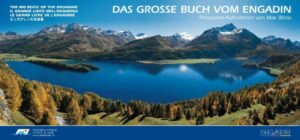 Das Engadin gilt als eines der schönsten Bergtäler unserer Erde. Doppelseitige Rundum- und Panoramaaufnahmen von den schönsten Aussichtspunkten und von malerischen Ortschaften dokumentieren die Vielfalt der einzigartigen Alpenregion. Die Namen der Berggipfel und deren Höhenmeter sind am Bildrand angegeben. Texte in Deutsch, Englisch, Italienisch, Französisch und Japanisch kommentieren die Aufnahmen und geben interessante Hinweise. Es ist nicht nur das Format, welches diesem Bildband den Titel gab. Es sind vielmehr die beeindruckenden Panorama-Fotografien von knapp einem Meter Länge mit den grossartigen, schroffen bis lieblichen Berglandschaften und den idyllischen Bergdörfern, welche dem Buch zu seinem Namen verhalfen. Zu allen Jahreszeiten hat das Tal eine Ausstrahlung welche seinesgleichen sucht. Es sind Kontraste, die so nahe beieinander unvergesslich bleiben. Eingetaucht in ein ganz besonderes Licht verbindet all die Gegensätze dieser Bergwelt eine beinahe mystische Harmonie. Das Engadin ist das grösste und längste besiedelte Alpental in dieser Höhenlage. Die knapp 100 Kilometer lange Talsohle neigt sich zwischen Maloja und Martina-Vinadi von 1815 m auf 1038 m. Im Oberengadin wird das weite, offene Tal mit seinen spiegelnden Seen, von Gletschern und Bergriesen umrahmt, welche mit dem Piz Bernina gar eine Höhe von 4049 m erreichen. Das über weite Teile enge Unterengadin mit seinen wilden Schluchten und Schründen, mit malerischen Dörfern auf seinen Sonnenterrassen, hat ein viel milderes Klima. Hier finden wir auch Getreidefelder überragt von weissen Firnspitzen, eingebettet in die Berglandschaft mit lichten Lärchen- und uralten Arvenwäldern an den Berghängen.