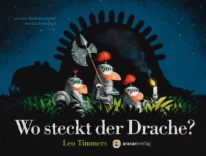 Bis auf die Zähne bewaffnet gehen drei Ritter mitten in der Nacht auf die Suche nach einem Drachen. Bald finden sie das gefährliche Tier. Aber im Dunkeln ist nichts so, wie es scheint ... Leo Timmers hat wieder einmal ein fantastisches Bilderbuch geschaffen, in dem es sehr viel zu entdecken gibt. Ein Buch, das einen (nicht nur einmal) zum Lachen bringt.