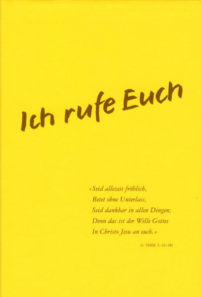 Ich rufe Euch' (Band 1) und 'Ich rufe Euch noch einmal' (Band 2) sind Andachtsbücher mit Leitsprüchen für jeden Tag. Der überkonfessionelle Inhalt, ganz auf der Grundlage der Bibel stehend, gibt uns eine Lebenshilfe wie wir die täglichen Mühsale und Schwierigkeiten mit der Hilfe Gottes bewältigen können. Wir empfangen in diesen Texten die von Jesus Christus versprochene Hilfe und Führung. (Siehe Parakletverse im Johannes Evangelium Kap. 14,15,16). Diese Eingebungen erhielten 2 englische Frauen, die ungenannt bleiben wollten, in ihren täglichen Gebetsstunden.