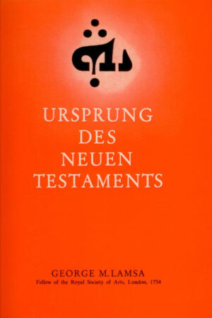 Der Autor Dr. George M. Lamsa wuchs im altbiblischen Milieu Zentral-Kurdistans auf. Das Aramaeische war seine Muttersprache, wie es auch jene von Jesu und der Apostel war. Nachdem er die Archbishop of Canterbury's Colleges in Persien und der Türkei absolviert und die Universität von Istanbul besucht hatte, emigrierte er nach Amerika wo er seine Studien fortsetzte und an der Pennsylvania-Universität abschloss und Professor für Aramaeisch wurde. Mit seiner Erkenntnis weicht Lamsa von einem traditionellen theologischen Lehrsatz ab, nach dem die griechischen Manuskripte die ältesten uns zugänglichen Aufzeichnungen des Neuen Testaments sein sollten. Für seine Übersetzung und Kommentare bezog der Autor sich ausschliesslich auf die Estrangelo-Bibelhandschriften, in denen kein einziges europäisches (griechisches oder lateinisches) Wort vorkommt. Die Ur-Peschitta besitzt in ihrem Neuen Testament einen für sie typischen Kanon und ist nicht zu verwechseln mit der später von ihr abgeleiteten, in Jakobitenschrift aufgezeichneten und bereits frühzeitig unter europäischem Einfluss textlich veränderten Peschitto, die kurz nach dem Jahre 1700 durch den Maroniten Assemani aus dem Libanon in den Vatikan gebracht wurde. Sie ist auch keine Übersetzung griechischer oder lateinischer Texte ins Syrische, denn sonst müsste sie ja inhaltlich mit ihnen identisch sein und könnte uns niemals dem biblischen Urtext näherbringen, was sie tatsächlich tun können.